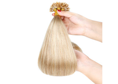 Çin Sentetik Saç Veya Hayvan Saç Karışık Olmadan% 100 Gerçek Ön Gümrük U Ucu Saç Uzantıları Tedarikçi