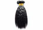 Siyah insan saç uzatma örgü, doğal parlaklık insan saçı örgü Tedarikçi